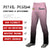 Custom Pink Black Gradient Fit Stretch Practice Loose-fit Baseball Pants