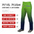 Custom Neon Green Navy Gradient Fit Stretch Practice Loose-fit Baseball Pants