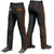 Custom Black Orange Black-Orange Classic Fit Stretch Practice Loose-fit Baseball Pants