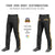 Custom Black Gold01 White-Gold01 Classic Fit Stretch Practice Loose-fit Baseball Pants