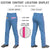 Custom Light Blue Pink White-Pink Classic Fit Stretch Practice Loose-fit Baseball Pants