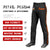 Custom Black Orange Black-Orange Classic Fit Stretch Practice Loose-fit Baseball Pants