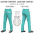 Custom Bright Green White Classic Fit Stretch Practice Loose-fit Baseball Pants