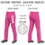 Custom Pink White Classic Fit Stretch Practice Loose-fit Baseball Pants