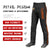 Custom Black Orange Black-Orange Classic Fit Stretch Practice Loose-fit Baseball Pants