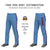 Custom Light Blue Red Navy-Red Classic Fit Stretch Practice Loose-fit Baseball Pants