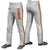 Custom Gray Orange Black-Orange Classic Fit Stretch Practice Loose-fit Baseball Pants