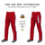 Custom Red Royal Blue White-Royal Blue Classic Fit Stretch Practice Loose-fit Baseball Pants