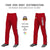 Custom Red Navy White-Navy Classic Fit Stretch Practice Loose-fit Baseball Pants