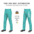 Custom Bright Green White Classic Fit Stretch Practice Loose-fit Baseball Pants