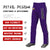 Custom Purple Black White-Black Classic Fit Stretch Practice Loose-fit Baseball Pants