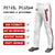 Custom White Red Navy-Red Classic Fit Stretch Practice Loose-fit Baseball Pants