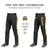 Custom Black Gold01 White-Gold01 Classic Fit Stretch Practice Loose-fit Baseball Pants