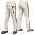 Custom Khaki Black Old Gold-Black Classic Fit Stretch Practice Loose-fit Baseball Pants