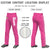 Custom Pink White Classic Fit Stretch Practice Loose-fit Baseball Pants