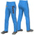 Custom Powder Blue Navy White-Navy Classic Fit Stretch Practice Loose-fit Baseball Pants