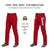 Custom Red Navy White-Navy Classic Fit Stretch Practice Loose-fit Baseball Pants