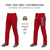 Custom Red Navy White-Navy Classic Fit Stretch Practice Loose-fit Baseball Pants