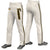 Custom Khaki Black Old Gold-Black Classic Fit Stretch Practice Loose-fit Baseball Pants