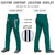 Custom Aqua Navy White-Navy Classic Fit Stretch Practice Loose-fit Baseball Pants