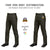 Custom Black Yellow Pinstripe Fit Stretch Practice Loose-fit Baseball Pants