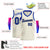 Custom Cream Royal-1 Round Neck Rib-Knit Basketball Jersey