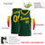 Custom Green Yellow Round Neck Rib-Knit Basketball Jersey