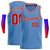 Custom Royal Red-White Round Neck Rib-Knit Basketball Jersey