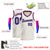 Custom Cream Red Royal-1 Round Neck Rib-Knit Basketball Jersey