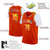 Custom Red Yellow Classic Tops Casual Fake Sleeve Basketball Jersey