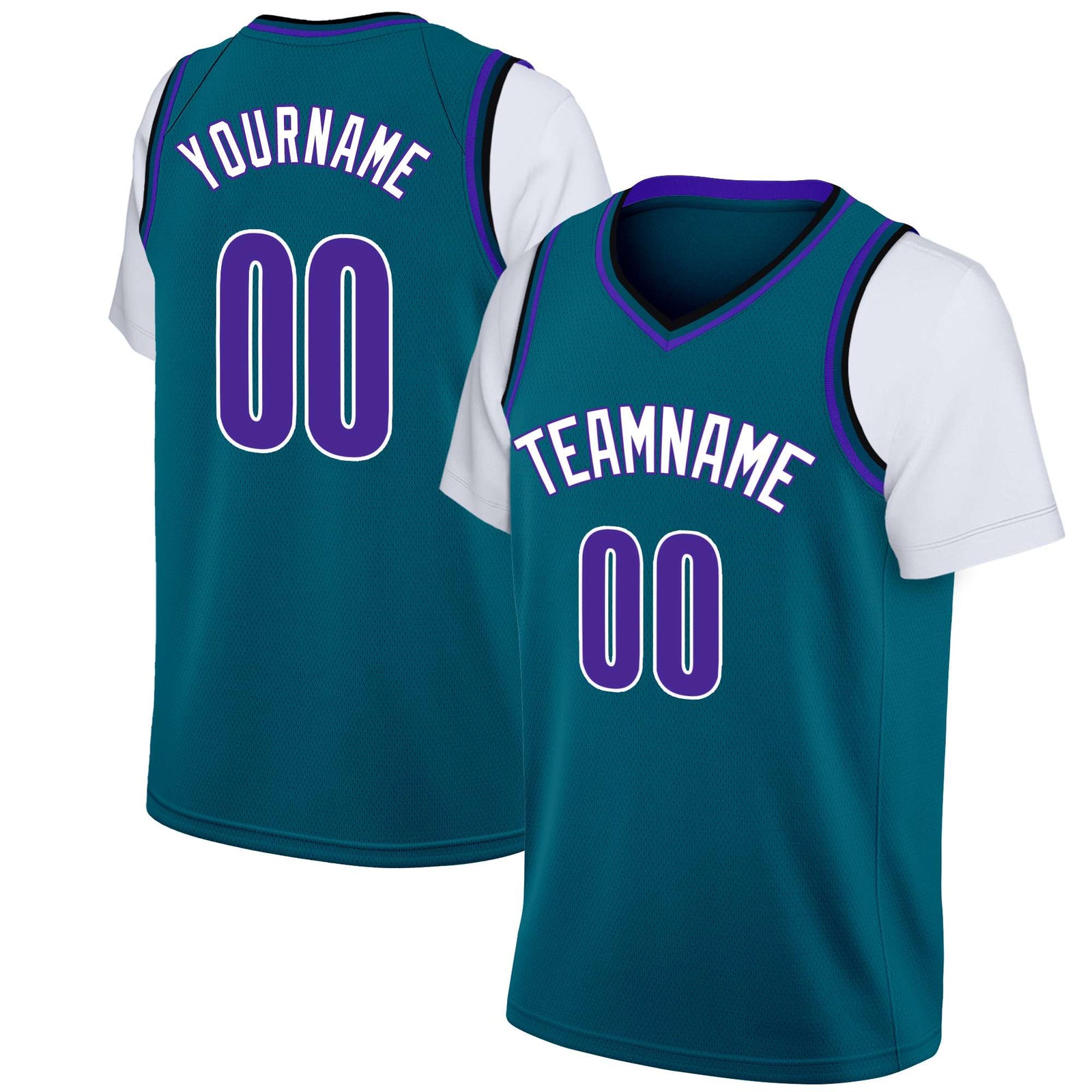 Custom Aqua Purple-White Graffiti Pattern Tops Mesh Basketball Jersey