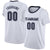 Custom White Black Classic Tops Basketball Jersey