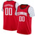 Custom Red White Classic Tops Basketball Jersey