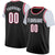 Custom Black White-Red Classic Tops Basketball Jersey