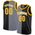 Custom Brown Yellow-White Split Fashion Tops Basketball Jersey