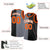 Custom Black Orange-White Split Fashion Tops Basketball Jersey