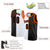 Custom Black Black-Orange Split Fashion Tops Basketball Jersey