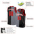 Custom Black Red-White Split Fashion Tops Basketball Jersey