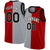 Custom Red Black-White Split Fashion Tops Basketball Jersey