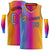 Custom Royal Pink-Yellow Gradient Fashion Tops Basketball Jersey