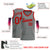 Custom Dark Gray Red Classic Tops Basketball Jersey