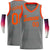 Custom Dark Gray Orange Classic Tops Basketball Jersey