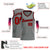 Custom Dark Gray Red Classic Tops Basketball Jersey