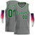 Custom Dark Gray Kelly Green Classic Tops Basketball Jersey