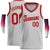 Custom Gray Red Classic Tops Basketball Jersey