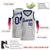 Custom Gray Navy Classic Tops Basketball Jersey