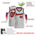 Custom Gray Red-Black Classic Tops Basketball Jersey