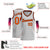 Custom Gray Orange-Black Classic Tops Basketball Jersey