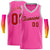 Custom Pink Red-White Classic Tops Basketball Jersey