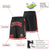 Custom Black Red-White Sport Basketball Shorts